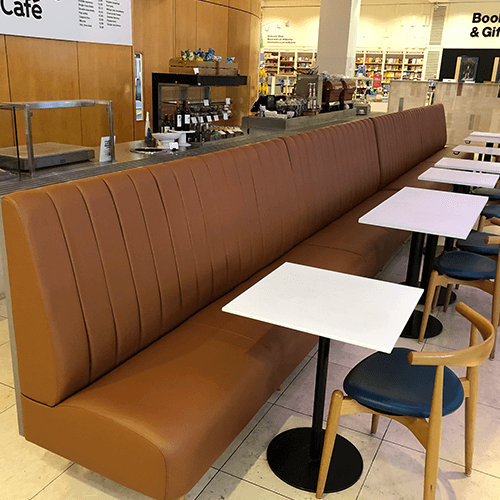 Leather Bench Seating