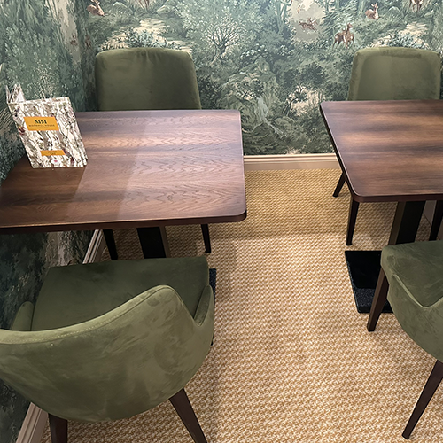 Moorhill House Loose Seating in Booth