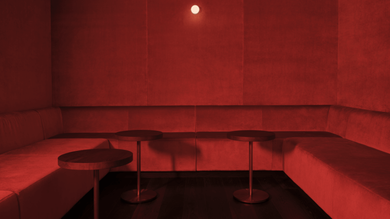 Nightclub Seating | Plain Back Seating Style | Wall Paneling Addition