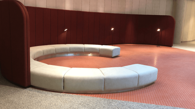 Office Seating | Seat Only | Circular Bench Seat