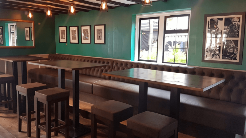 Pub Seating | Deep Button Style | Poseur Height Seating